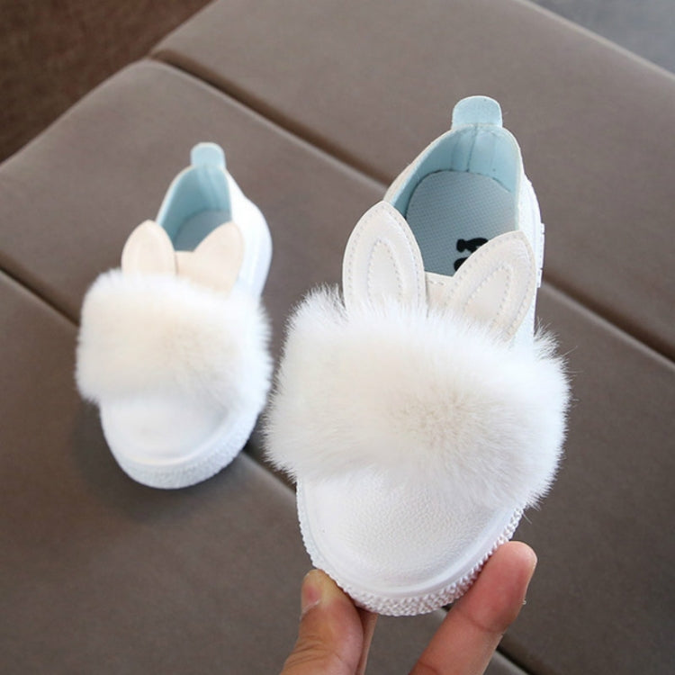 Non-slip Rabbit Ear Princess Children Shoes, Shoe Size:15cm