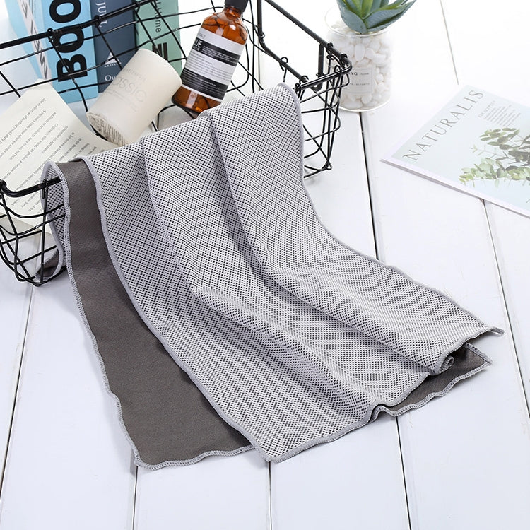 3 PCS Absorbent Polyester Quick-drying Breathable Cold-skinned Fitness Sports Portable Towel, Package:30x100 Clasp Cup