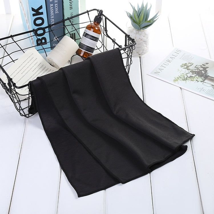 3 PCS Absorbent Polyester Quick-drying Breathable Cold-skinned Fitness Sports Portable Towel, Package:30x100 Clasp Cup