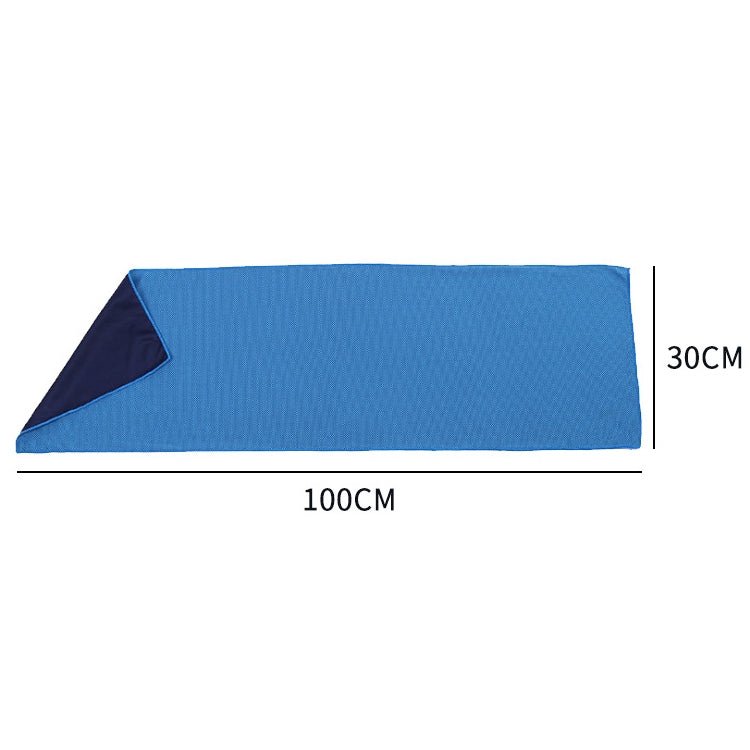 3 PCS Absorbent Polyester Quick-drying Breathable Cold-skinned Fitness Sports Portable Towel, Package:30x100 Clasp Cup
