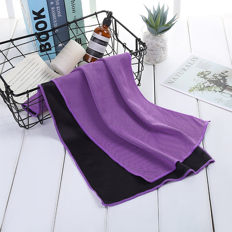 3 PCS Absorbent Polyester Quick-drying Breathable Cold-skinned Fitness Sports Portable Towel, Package:30x100 Clasp Cup