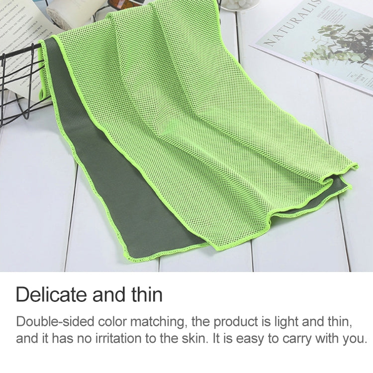 3 PCS Absorbent Polyester Quick-drying Breathable Cold-skinned Fitness Sports Portable Towel, Package:30x100 Clasp Cup
