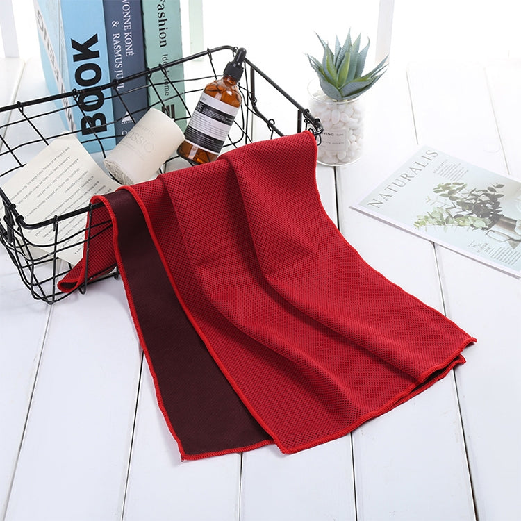 3 PCS Absorbent Polyester Quick-drying Breathable Cold-skinned Fitness Sports Portable Towel, Package:30x100 Clasp Cup