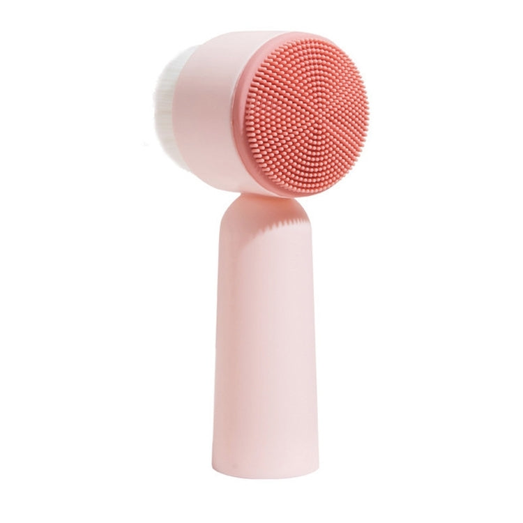 Clean Pores Manual Silicone Soft Hair Cleansing Brush Deep Blackhead Removal Instrument
