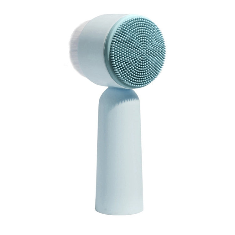 Clean Pores Manual Silicone Soft Hair Cleansing Brush Deep Blackhead Removal Instrument