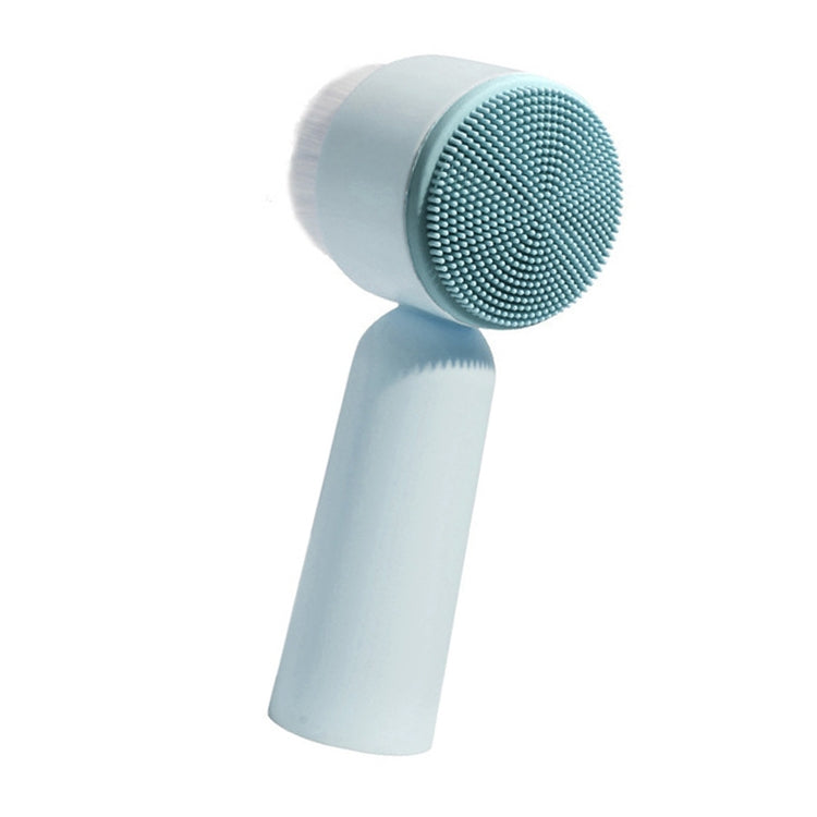 Clean Pores Manual Silicone Soft Hair Cleansing Brush Deep Blackhead Removal Instrument
