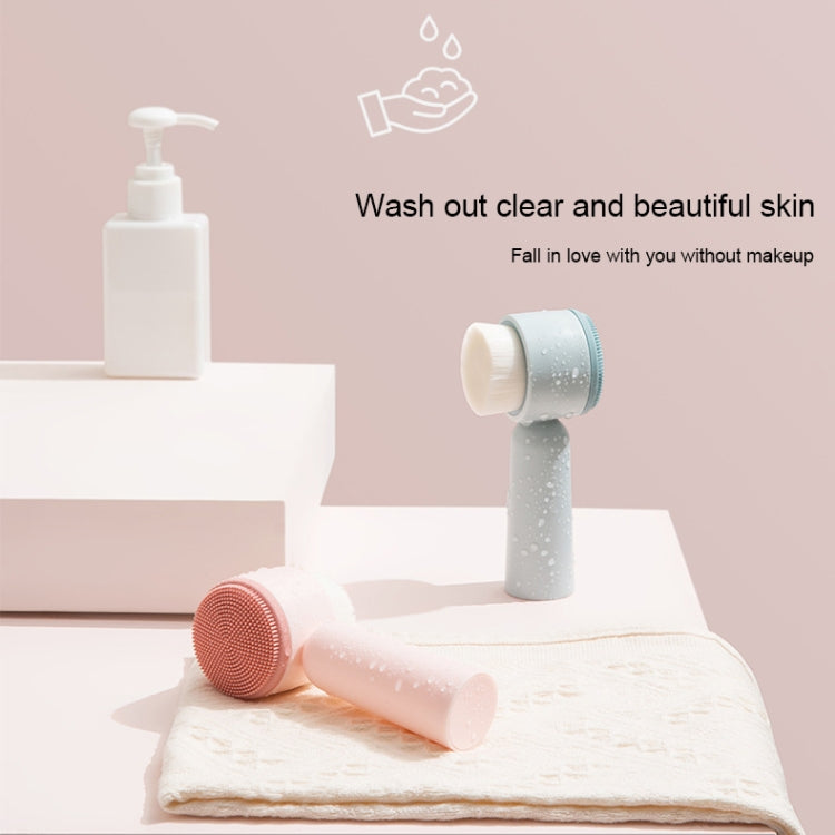 Clean Pores Manual Silicone Soft Hair Cleansing Brush Deep Blackhead Removal Instrument