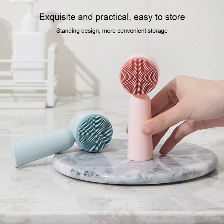 Clean Pores Manual Silicone Soft Hair Cleansing Brush Deep Blackhead Removal Instrument