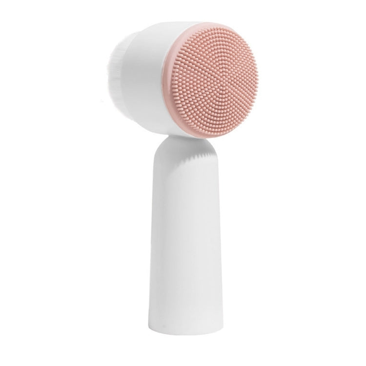 Clean Pores Manual Silicone Soft Hair Cleansing Brush Deep Blackhead Removal Instrument