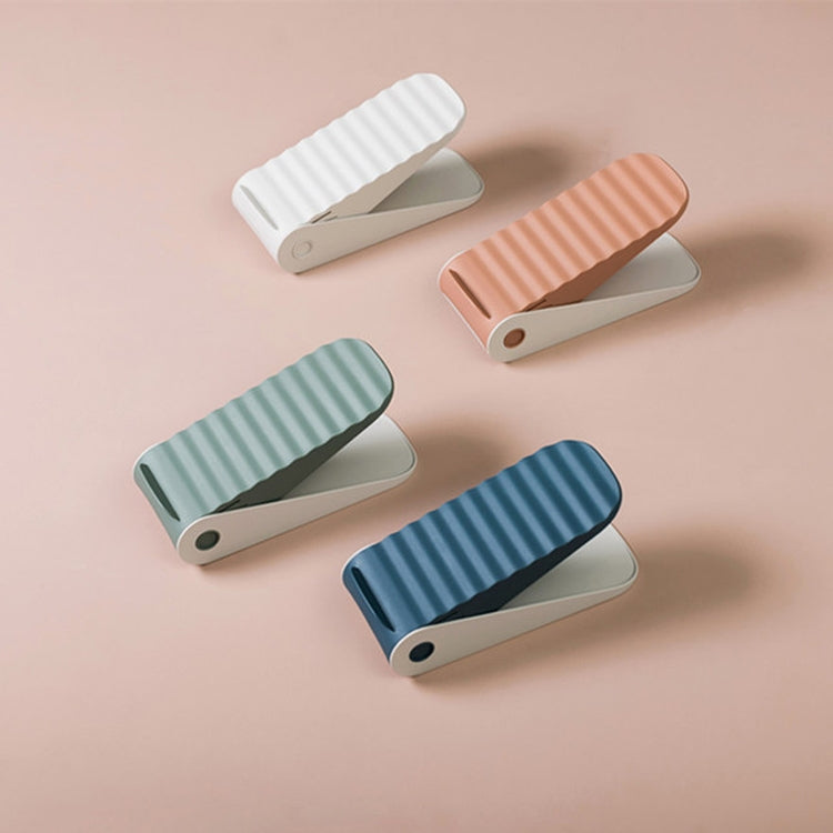 2 PCS Household Adjustable Storage Dustproof Slippers Rack Shoe Cabinet Partition Layered Shoe Support Rack