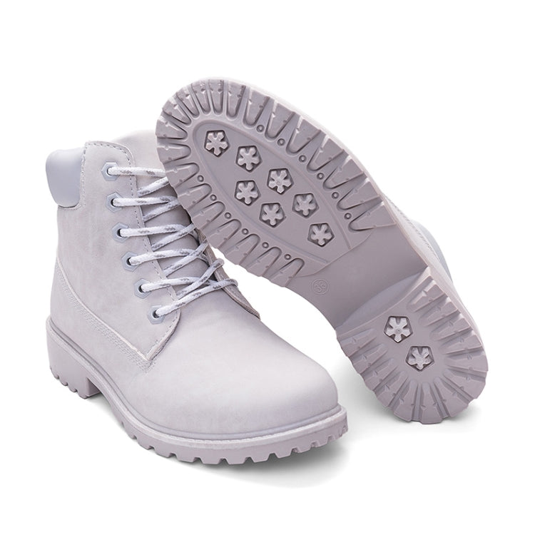 Couple Casual Big Head Warm Shoes Martin Boots, Size:41