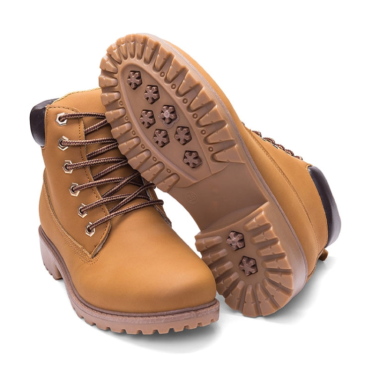 Couple Casual Big Head Warm Shoes Martin Boots, Size:41