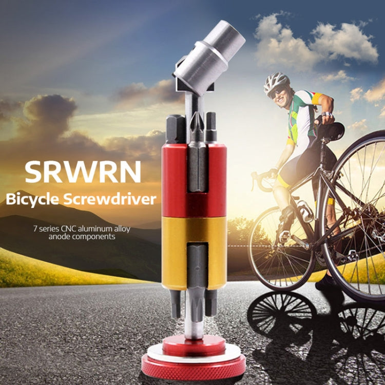 Bicycle Hidden Tool Multifunctional Combined Repair Tool Set
