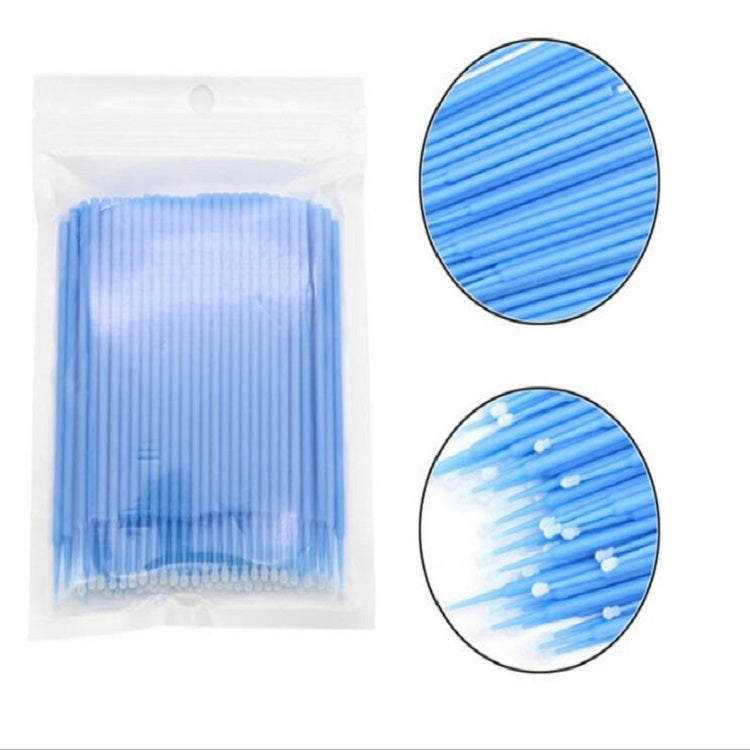 3 PCS One-time Quick Unloading Eyelash Cleaning Stick A Bag of 100 Sticks Random Color Delivery