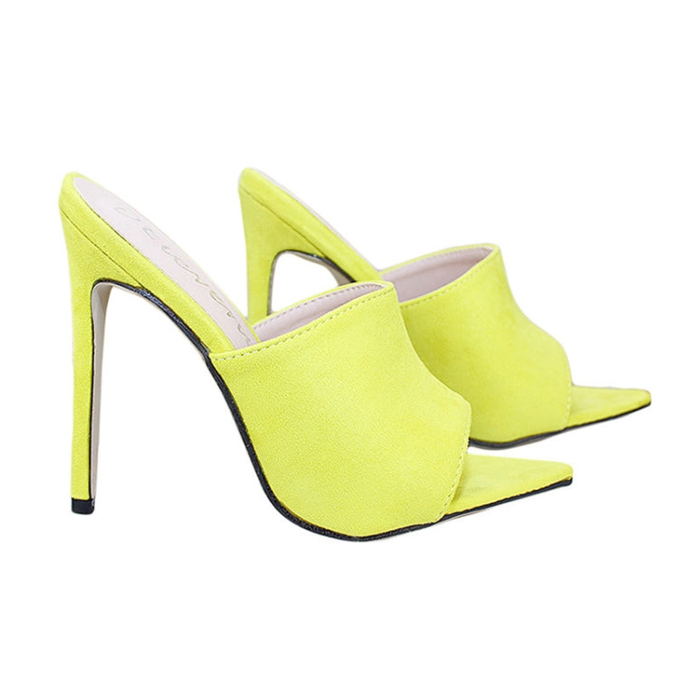 Fish Mouth Pointed Head High Heels Sandals for Women, Shoe Size:35