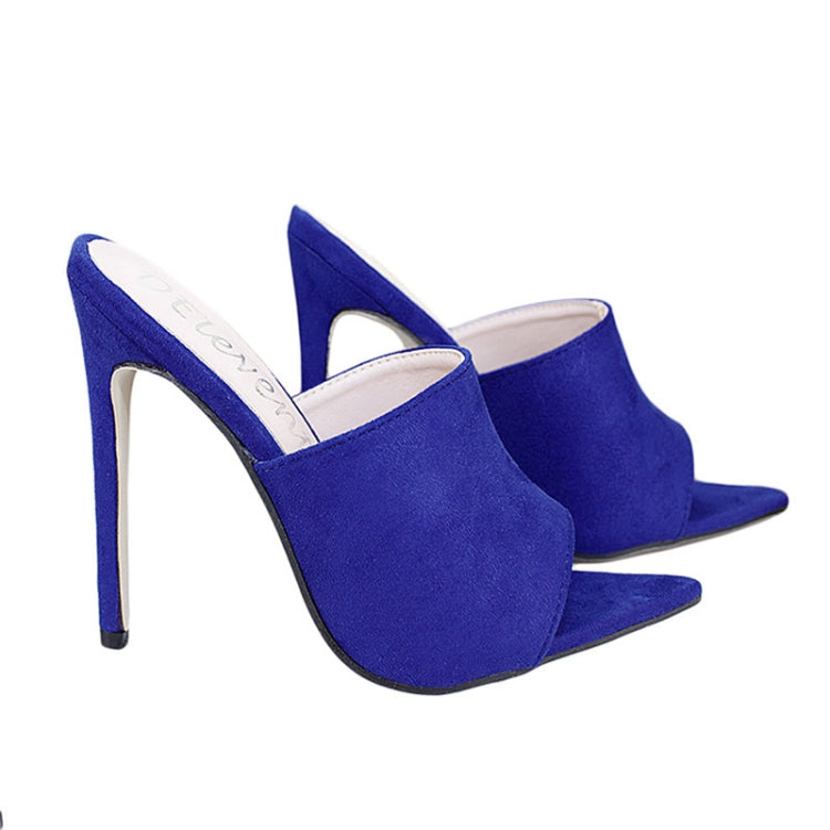 Fish Mouth Pointed Head High Heels Sandals for Women, Shoe Size:38