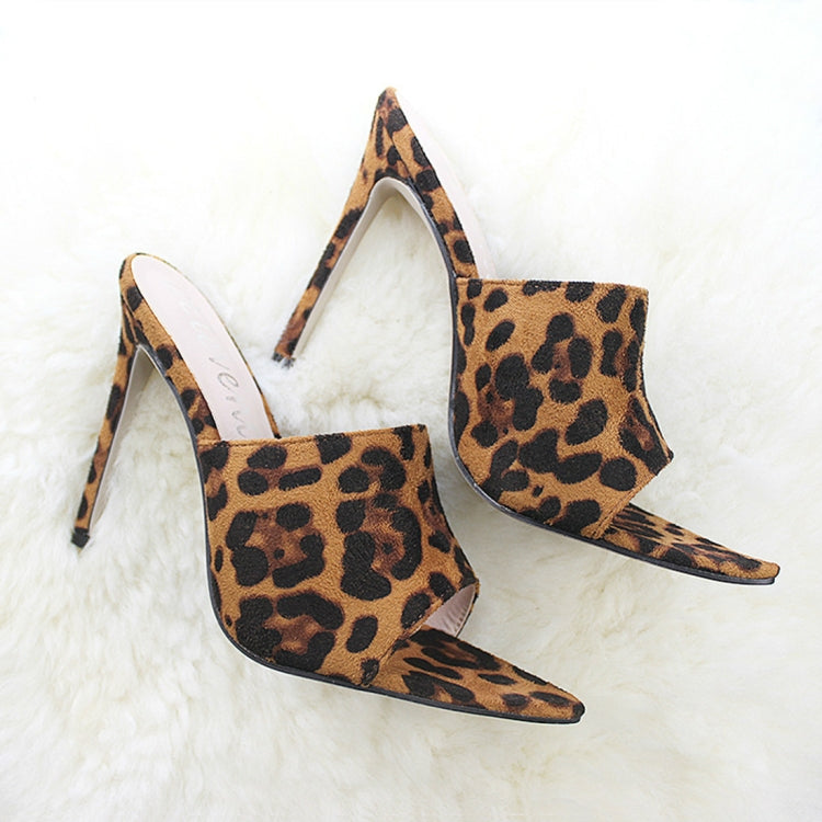 Fish Mouth Pointed Head High Heels Sandals for Women, Shoe Size:38