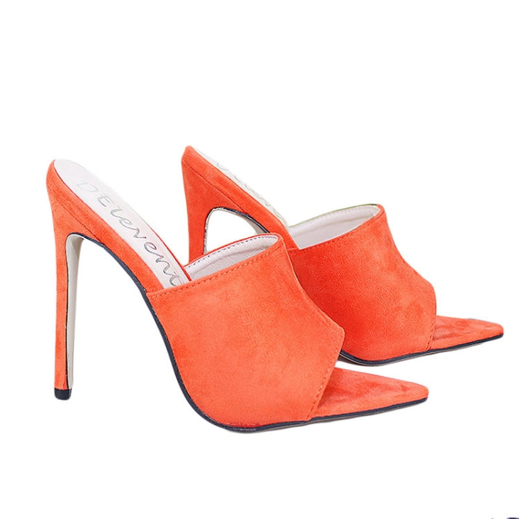 Fish Mouth Pointed Head High Heels Sandals for Women, Shoe Size:42