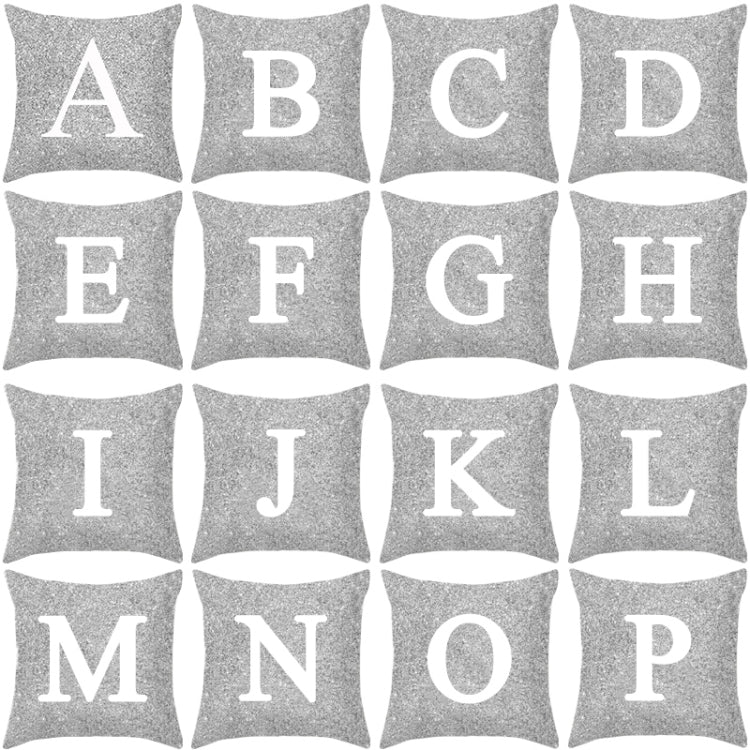 Letters Pillow Case 45*45cm Cotton Linen Throw Pillow Cover Decorative Pillowcases