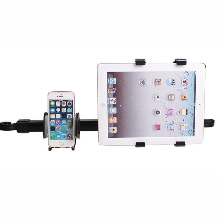 Car Rear-seat Mobile Phone Bracket Mobile Phone + Tablet Two-in-one Bracket