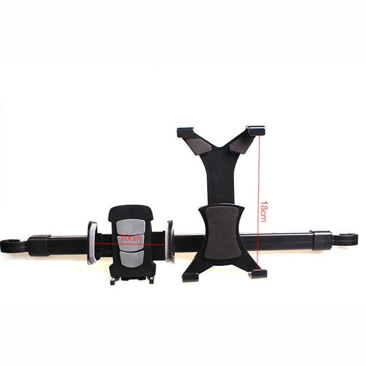 Car Rear-seat Mobile Phone Bracket Mobile Phone + Tablet Two-in-one Bracket