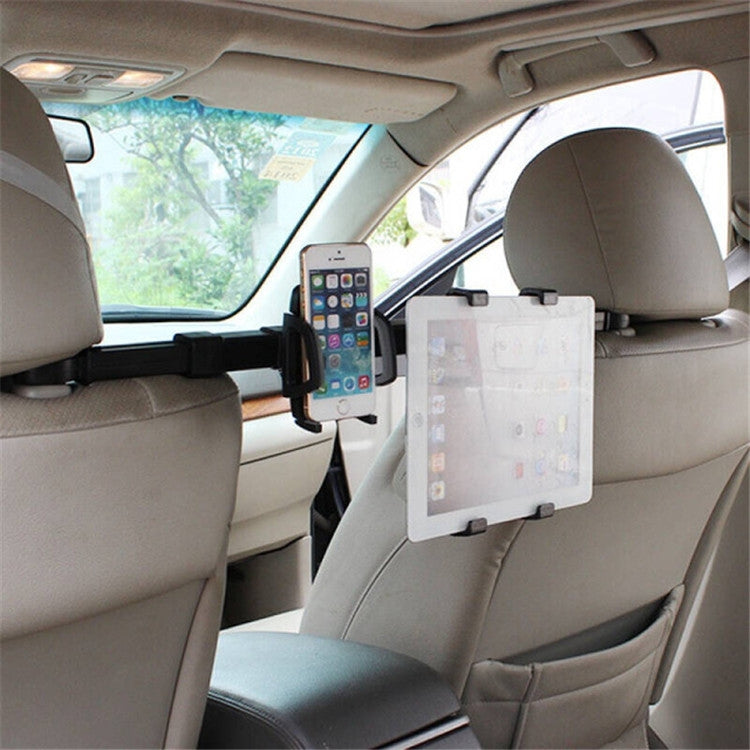 Car Rear-seat Mobile Phone Bracket Mobile Phone + Tablet Two-in-one Bracket