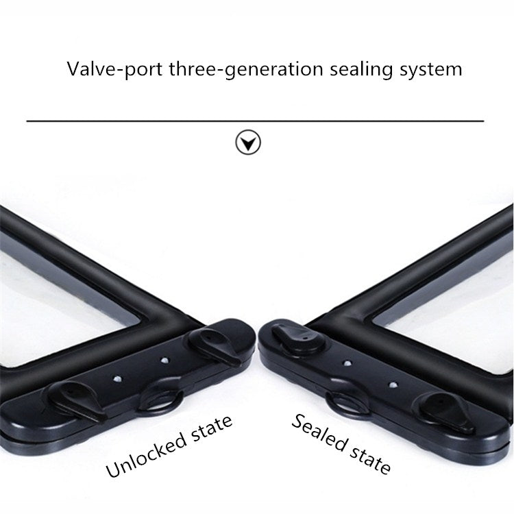 5 PCS Suitable For 5.2-6.8 Inch Mobile Phone Floating Inflatable Airbag Mobile Phone Waterproof Bag(Random Color)