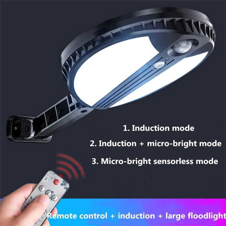 Solar Wall Lamp LED Human Body Induction Outdoor Courtyard Lamp Garden Waterproof Street Lamp