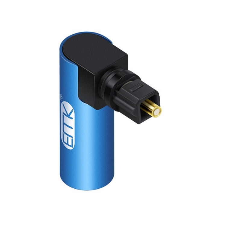 EMK Square Port To Square Port Optical Fiber Conversion Head Audio Adapter