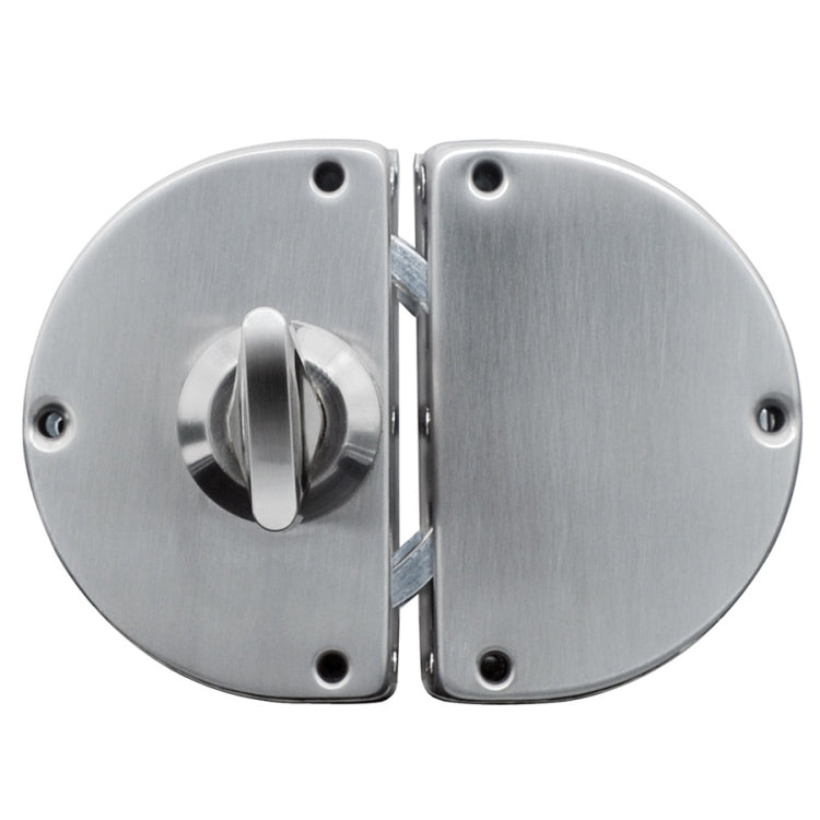 BLM002 20 Groups Fingerprint Glass Door Lock U-shaped Double-open Punch-free Intelligent Lock
