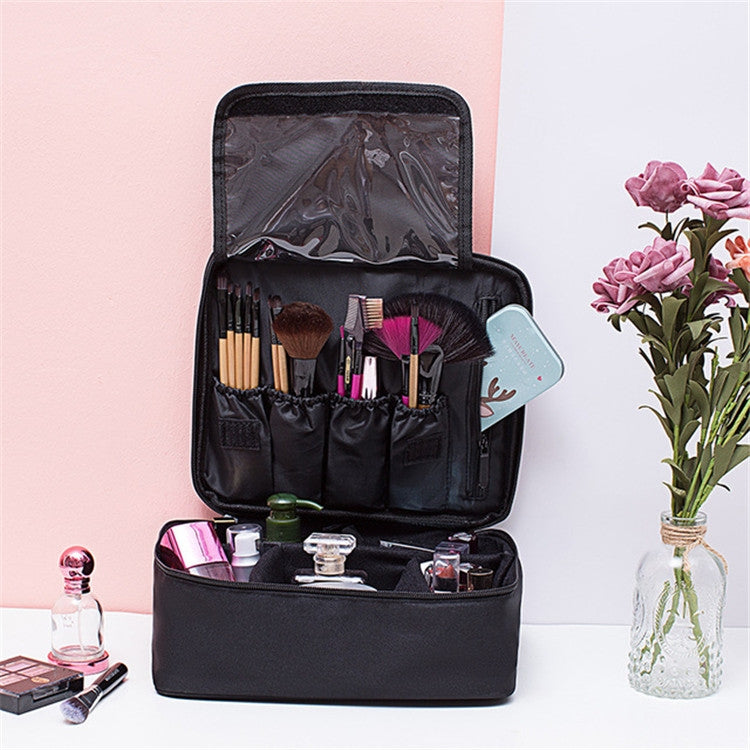 Cosmetic Bag Large Capacity Simple Wash Bag Travel Waterproof Portable Cosmetic Storage Bag, Style:Pocket