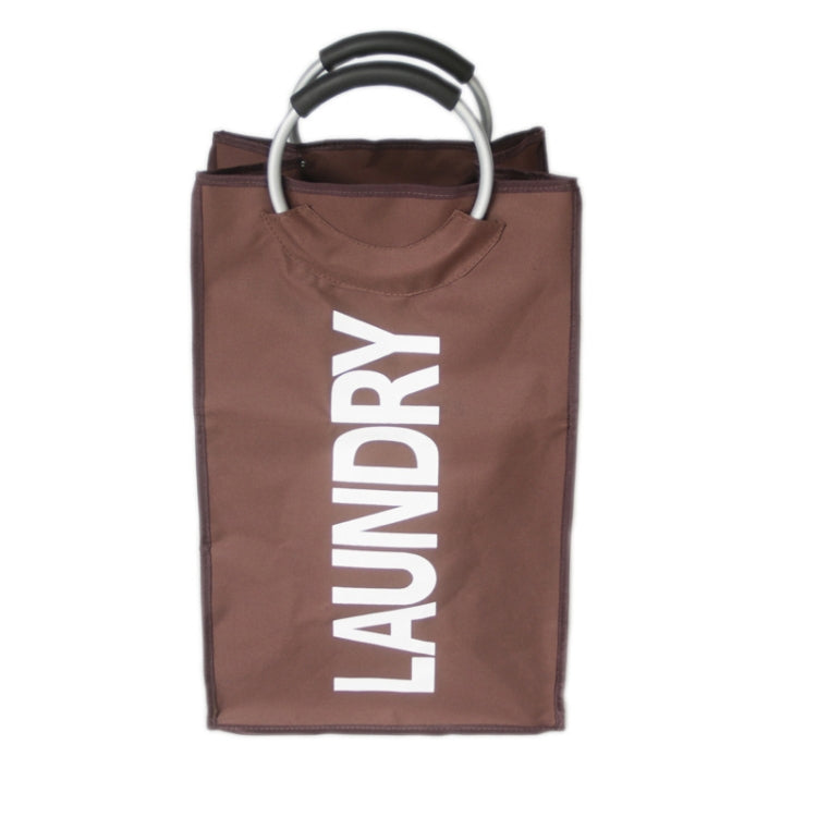 Single Grid Portable Dual Layers Oxford Dirty Cloth Basket Large Waterproof Clothes Laundry Bag