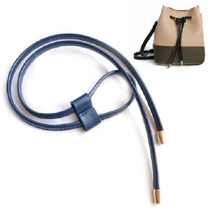 8mm Bucket Bag Drawstring Backpack Drawstring(Blue)