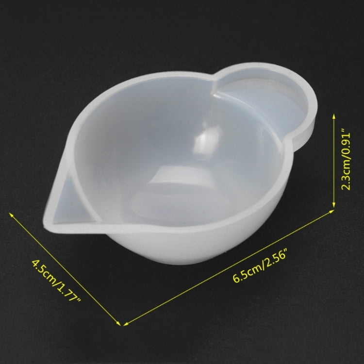 5 PCS Silicone Mold Cup Dispenser DIY Epoxy Resin Jewelry Making Tool Accessory Color Modulation