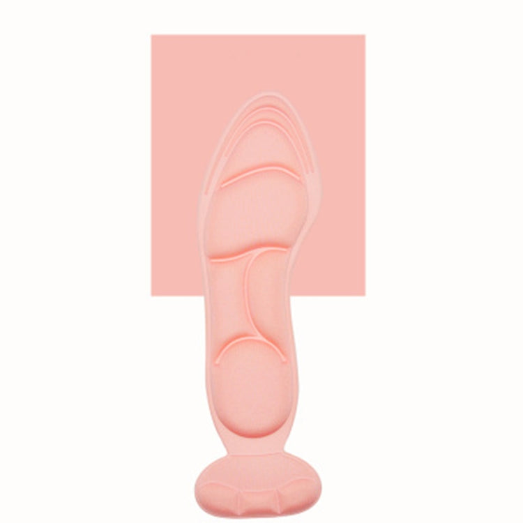 2 Pairs 8D Pad Inserts Heel Post Back Breathable Anti-slip for High Heel Shoe Insole