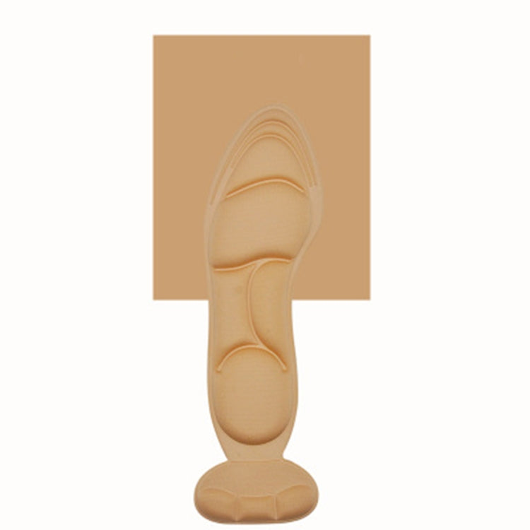 2 Pairs 8D Pad Inserts Heel Post Back Breathable Anti-slip for High Heel Shoe Insole