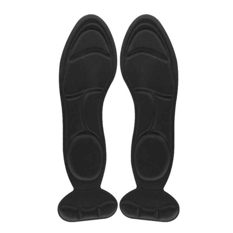 2 Pairs 8D Pad Inserts Heel Post Back Breathable Anti-slip for High Heel Shoe Insole