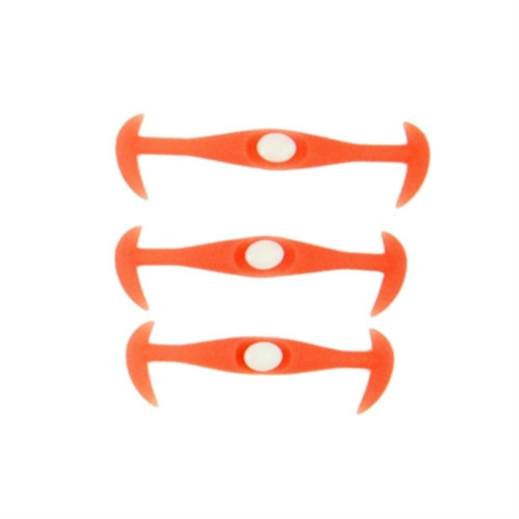 12 PCS / Pack Creative Stretch Silicone Lazy People Wear Shoelaces