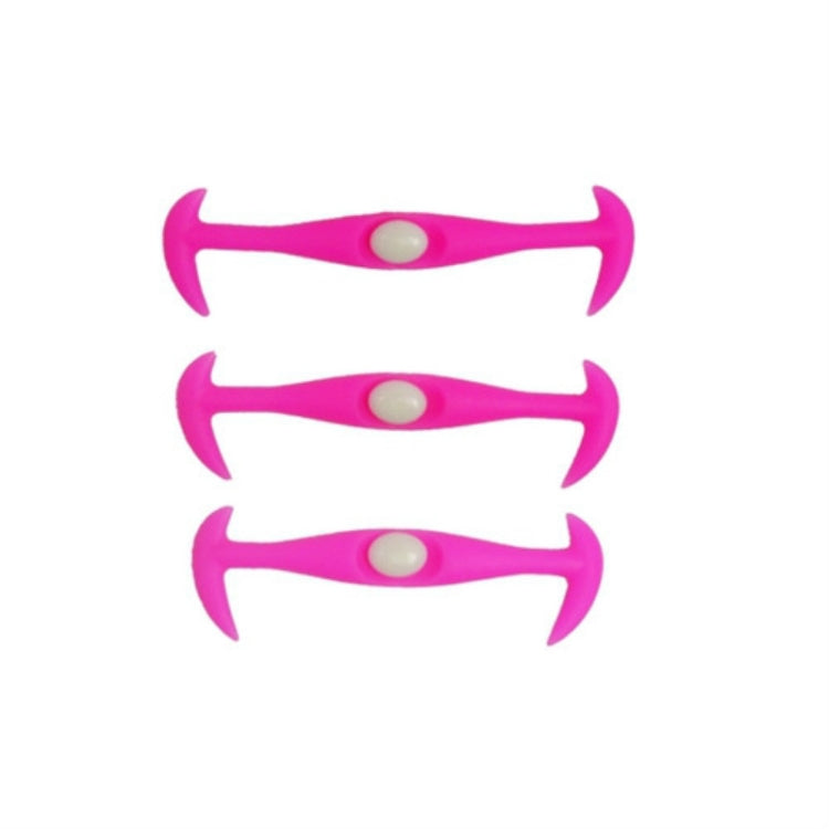 12 PCS / Pack Creative Stretch Silicone Lazy People Wear Shoelaces