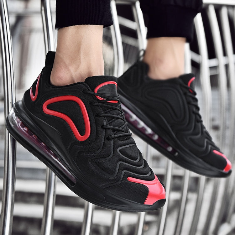 Reflective Air Cushion Shoes Plus Size Men Women Sneakers Running Tide Shoes, Shoe size:38