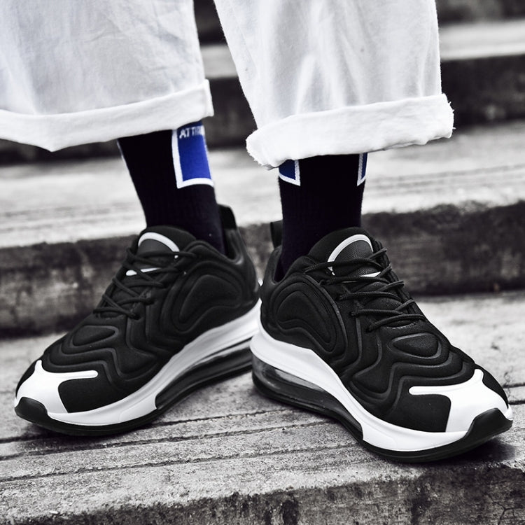 Reflective Air Cushion Shoes Plus Size Men Women Sneakers Running Tide Shoes, Shoe size:40
