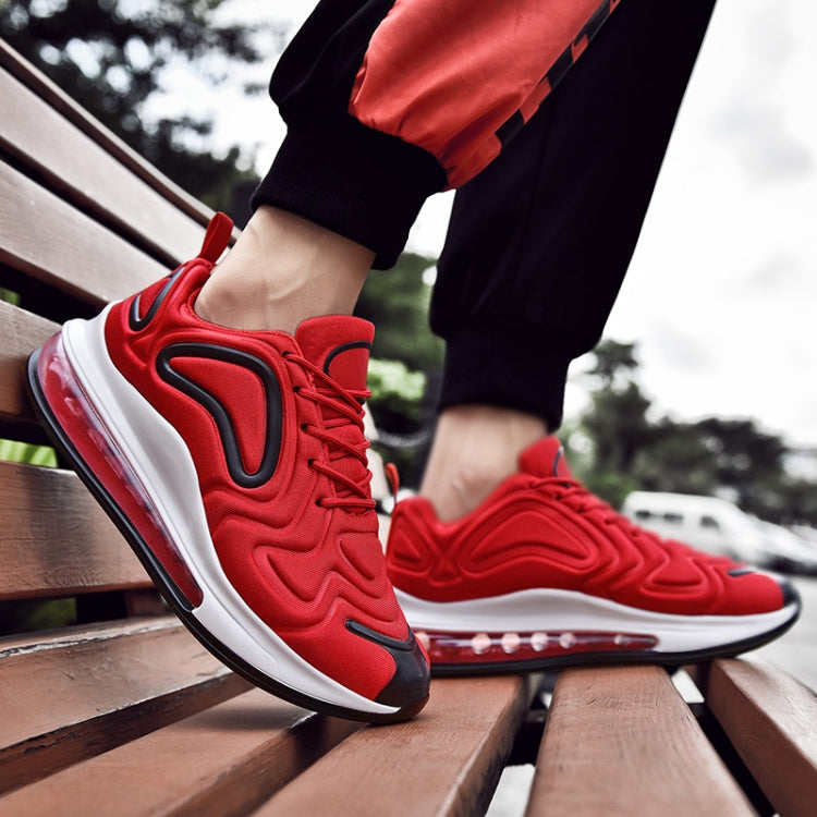 Reflective Air Cushion Shoes Plus Size Men Women Sneakers Running Tide Shoes, Shoe size:43