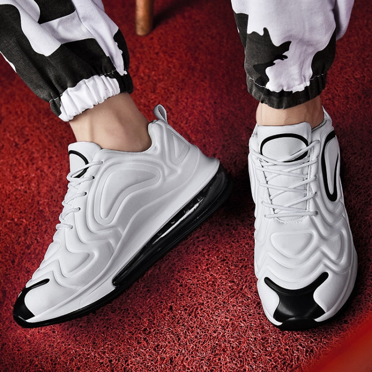 Reflective Air Cushion Shoes Plus Size Men Women Sneakers Running Tide Shoes, Shoe size:44