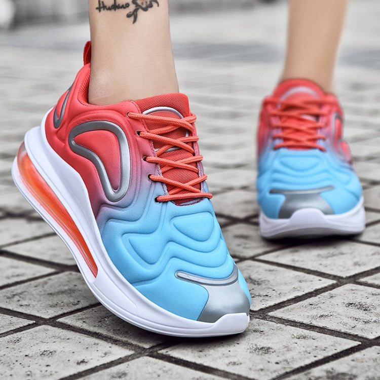 Reflective Air Cushion Shoes Plus Size Men Women Sneakers Running Tide Shoes, Shoe size:44