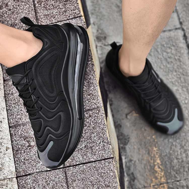 Reflective Air Cushion Shoes Plus Size Men Women Sneakers Running Tide Shoes, Shoe size:45