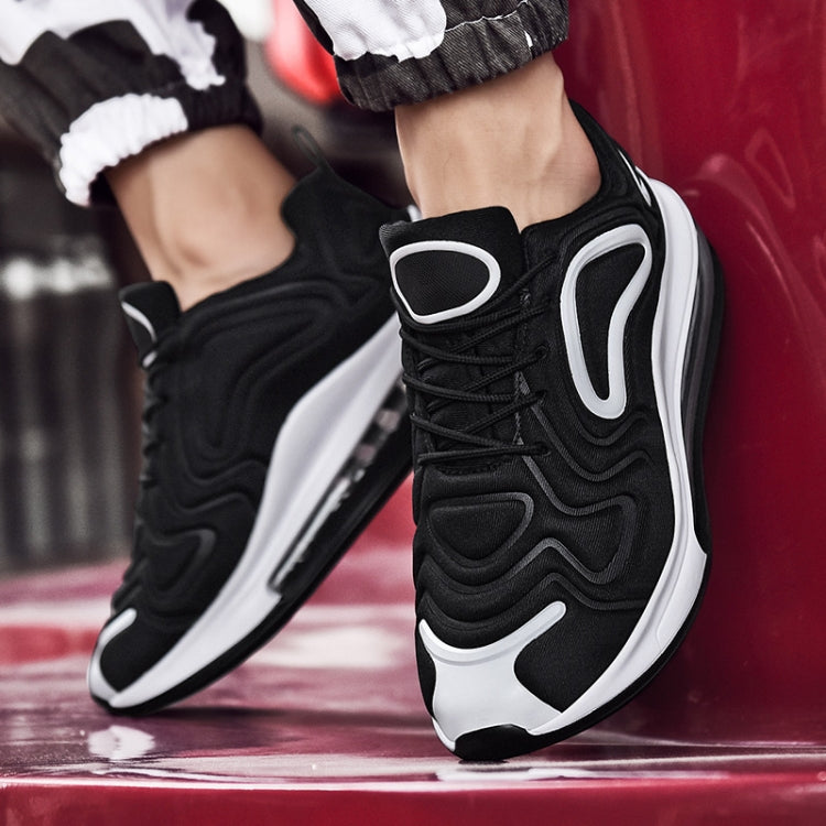 Reflective Air Cushion Shoes Plus Size Men Women Sneakers Running Tide Shoes, Shoe size:45
