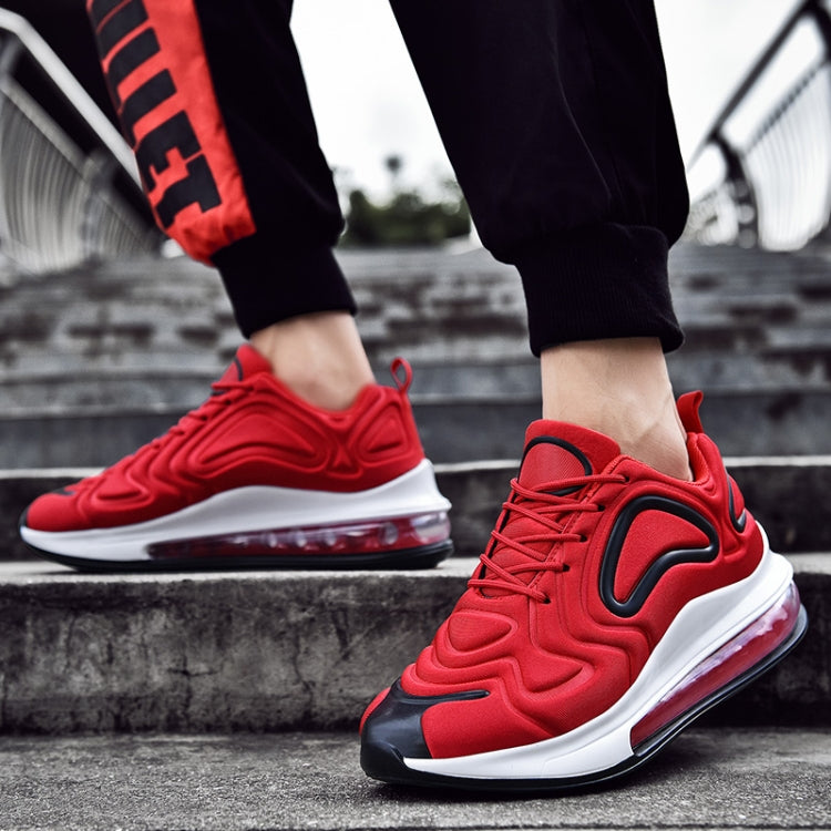 Reflective Air Cushion Shoes Plus Size Men Women Sneakers Running Tide Shoes, Shoe size:45