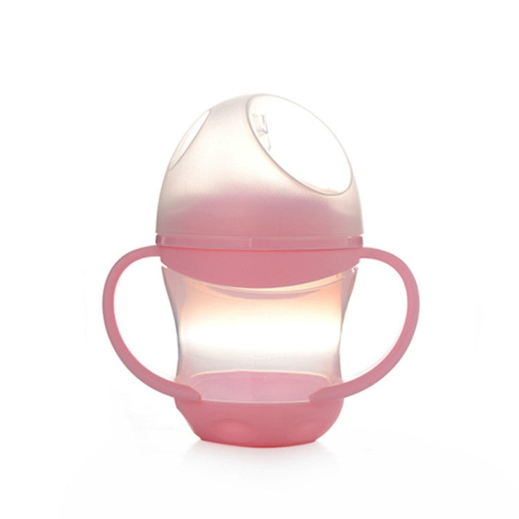 Baby Learn Drinking Bottle Silicone 160ml  Infant Water Milk Juice Min Cup Children Sippy Training Cups With Two Handles