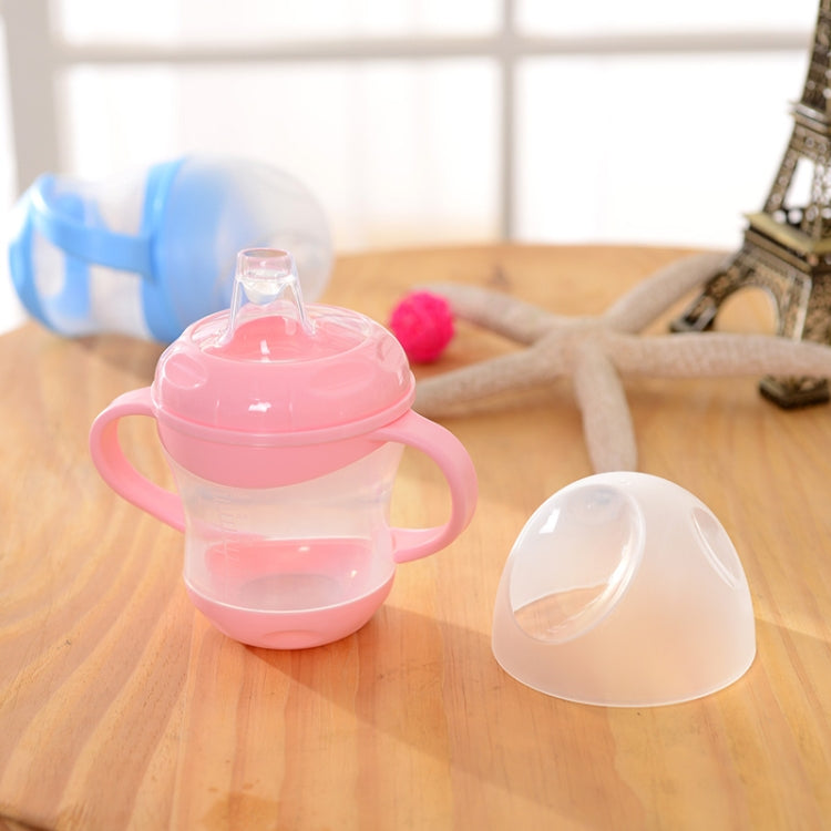 Baby Learn Drinking Bottle Silicone 160ml  Infant Water Milk Juice Min Cup Children Sippy Training Cups With Two Handles