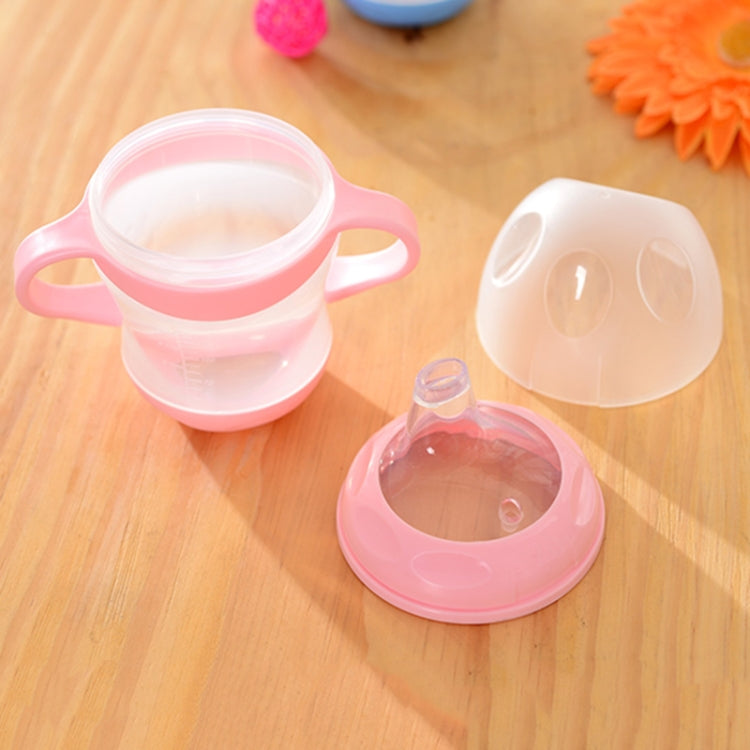 Baby Learn Drinking Bottle Silicone 160ml  Infant Water Milk Juice Min Cup Children Sippy Training Cups With Two Handles